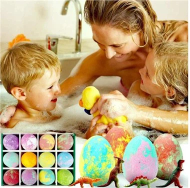 اندر کی انگوٹھی کے ساتھ باتھ بم کو حیرت میں ڈالیں