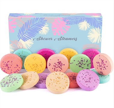 قدرتی شاور سٹیمر گولیاں گفٹ سیٹ تھوک